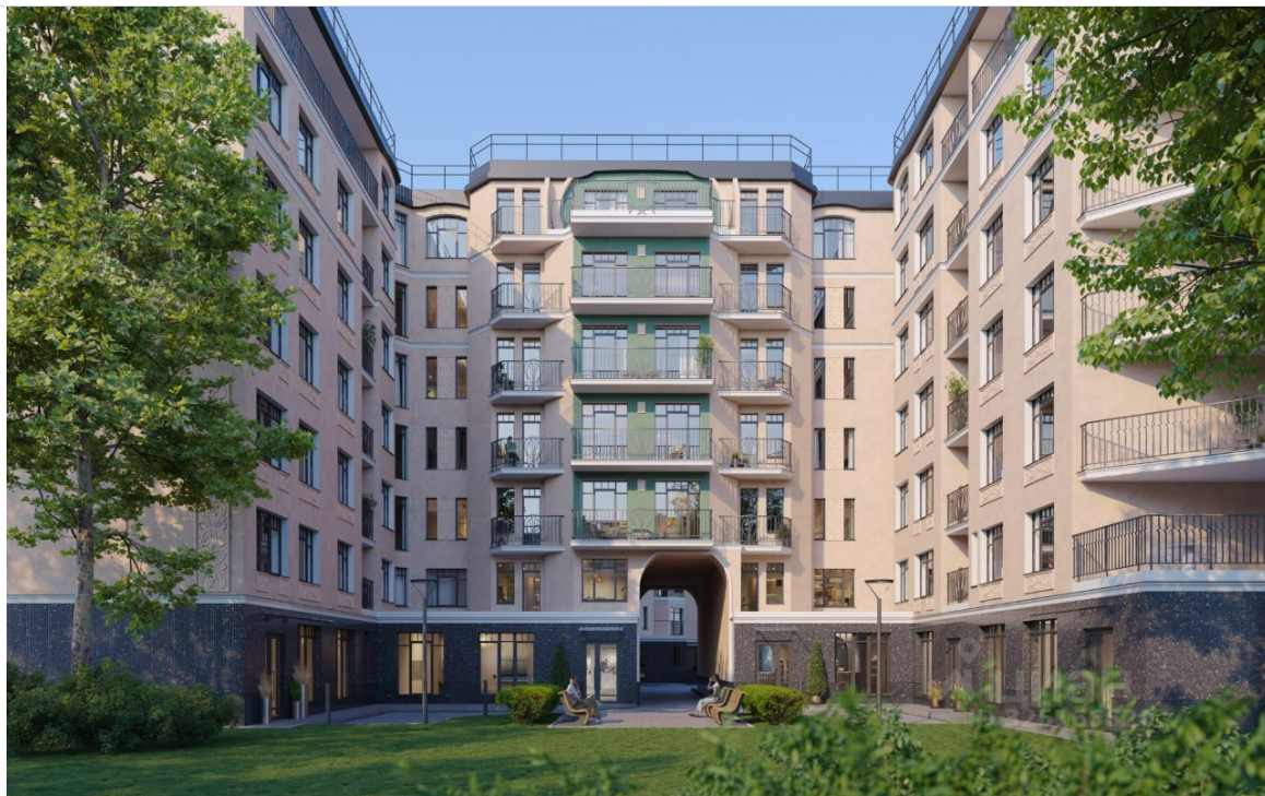 Продается 2-комн. квартира, 99,7 м² в ЖК «Клубный дом Монодом Лайн»