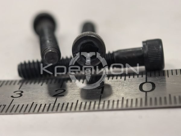 Винт с цилиндрической головкой и внутренним шестигранником дюймовый ASME B18.3 / DIN 912, кл. 12.9, оксид