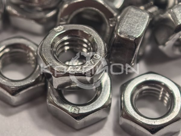 Гайка шестигранная DIN 934 / ГОСТ 5915-70, нерж. A4