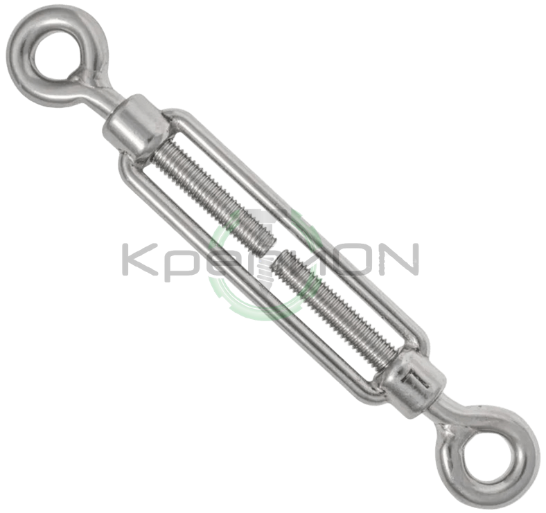 Талреп (натяжитель троса) DIN 1480 / ГОСТ 9690-71, нерж. A4 · Талреп кольцо-кольцо DIN 1480 нерж