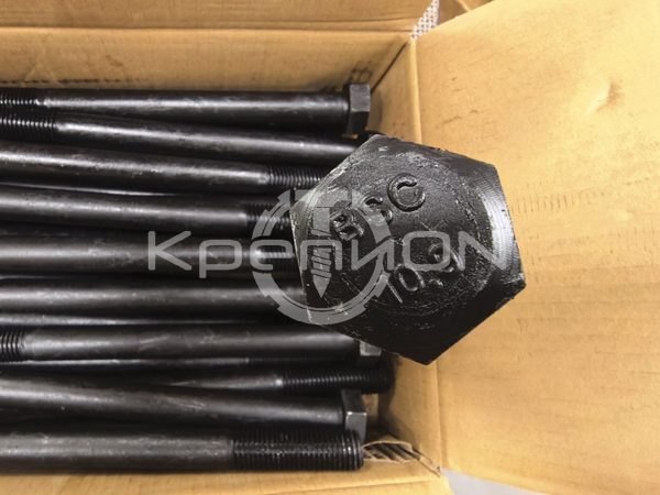 Болт с шестигранной головкой, неполная резьба DIN 931 / ГОСТ 7798-70, кл. 10.9
